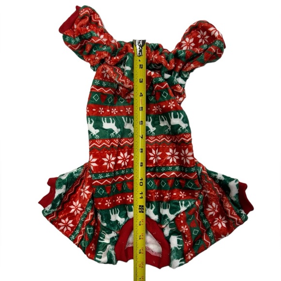 Cusozwo dog Christmas pajamas. Made for small - medium size dogs. NWOT! - Picture 5 of 6